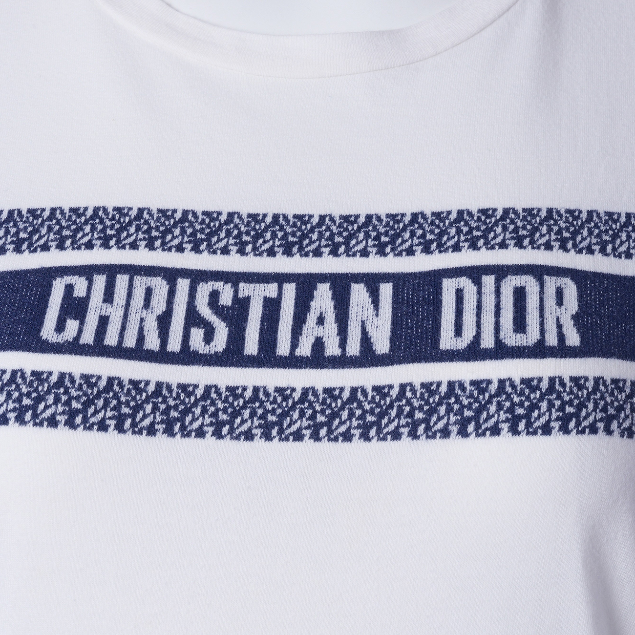 CHRISTIAN DIOR(USED)디올 DIOR 로고 코튼 티셔츠 #XS